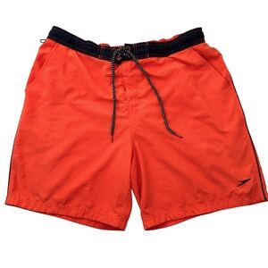 SPEEDO MEN’S SWIM TRUNKS Sz XL Beachwear Tropical Vacation Summer